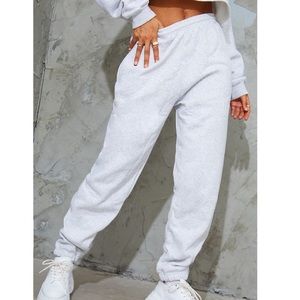 PLT ASH GREY CASUAL JOGGER